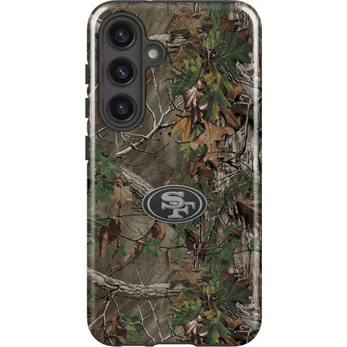 NFL San Francisco 49ers Realtree Xtra Green Camo Galaxy S24 Plus Impact Case